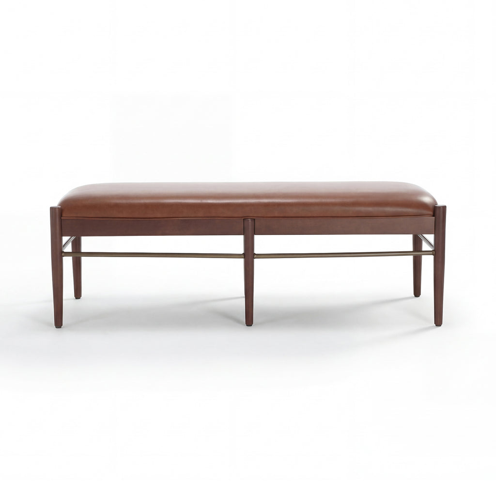 Ashby Mid-Century Modern Bench