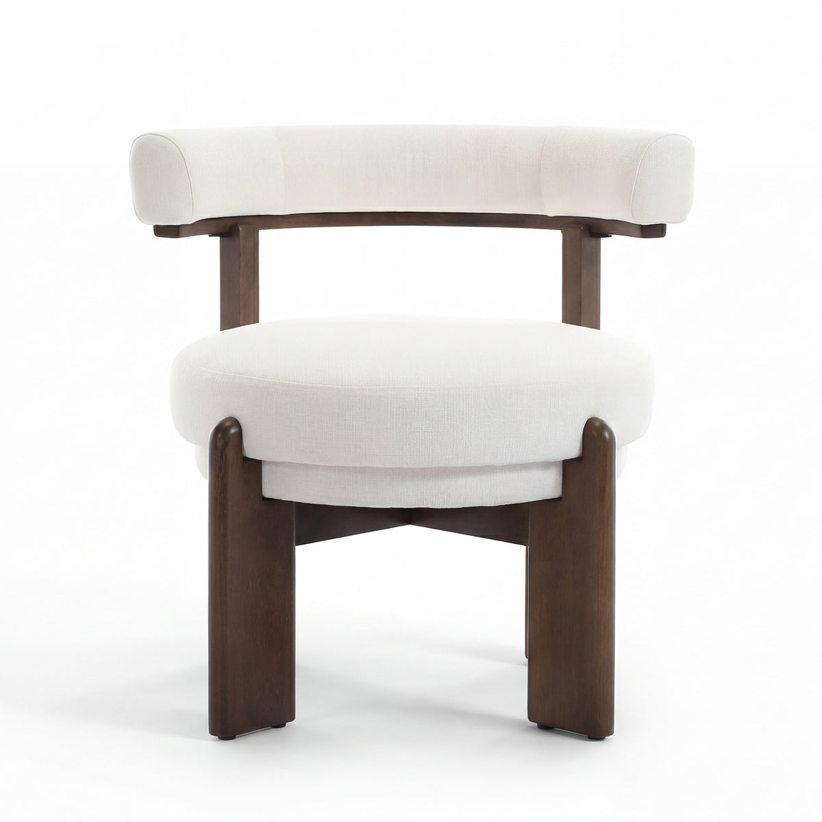 Dawson Modern Geometric Accent Chair & Ottoman Set