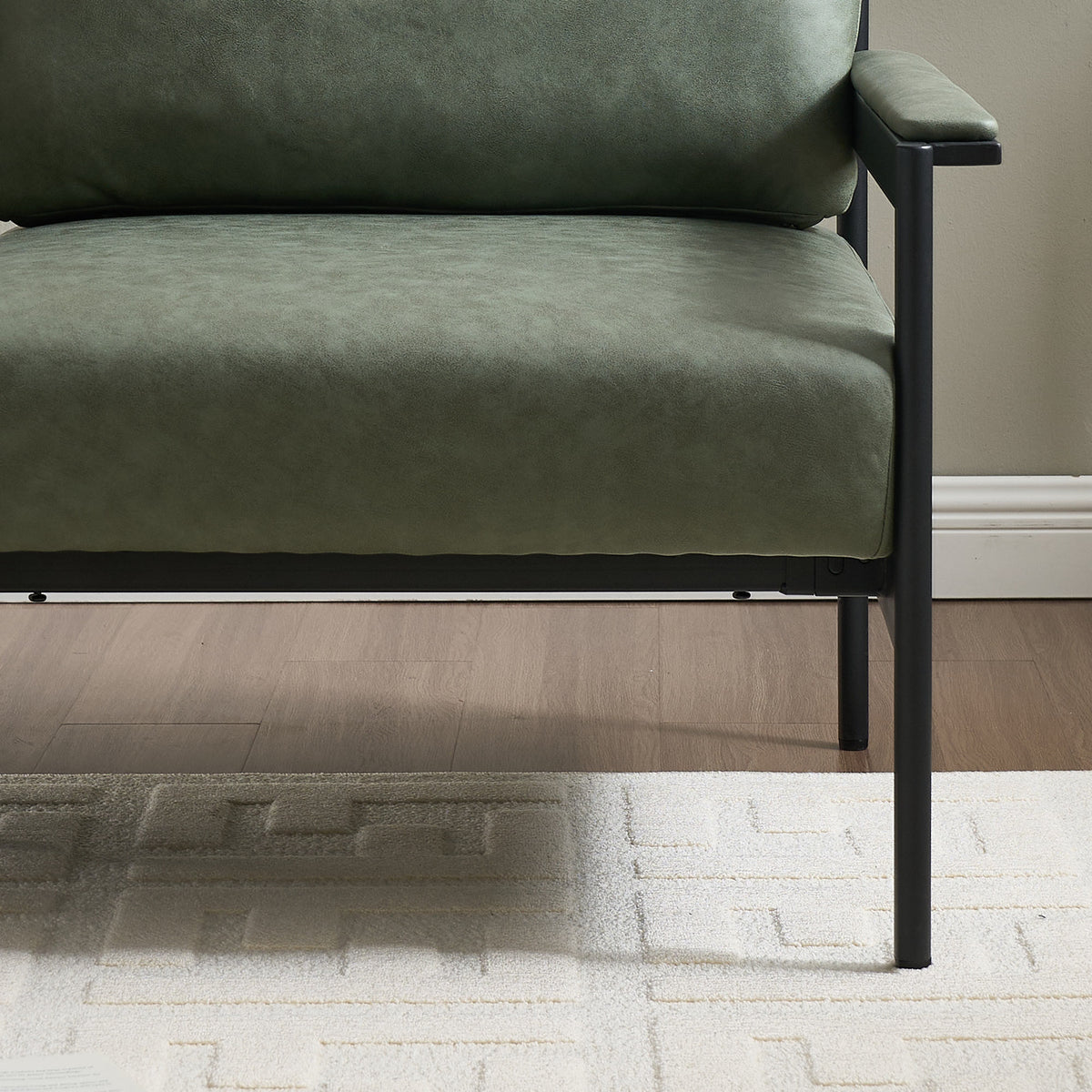 William Mid-Century Modern Loveseat