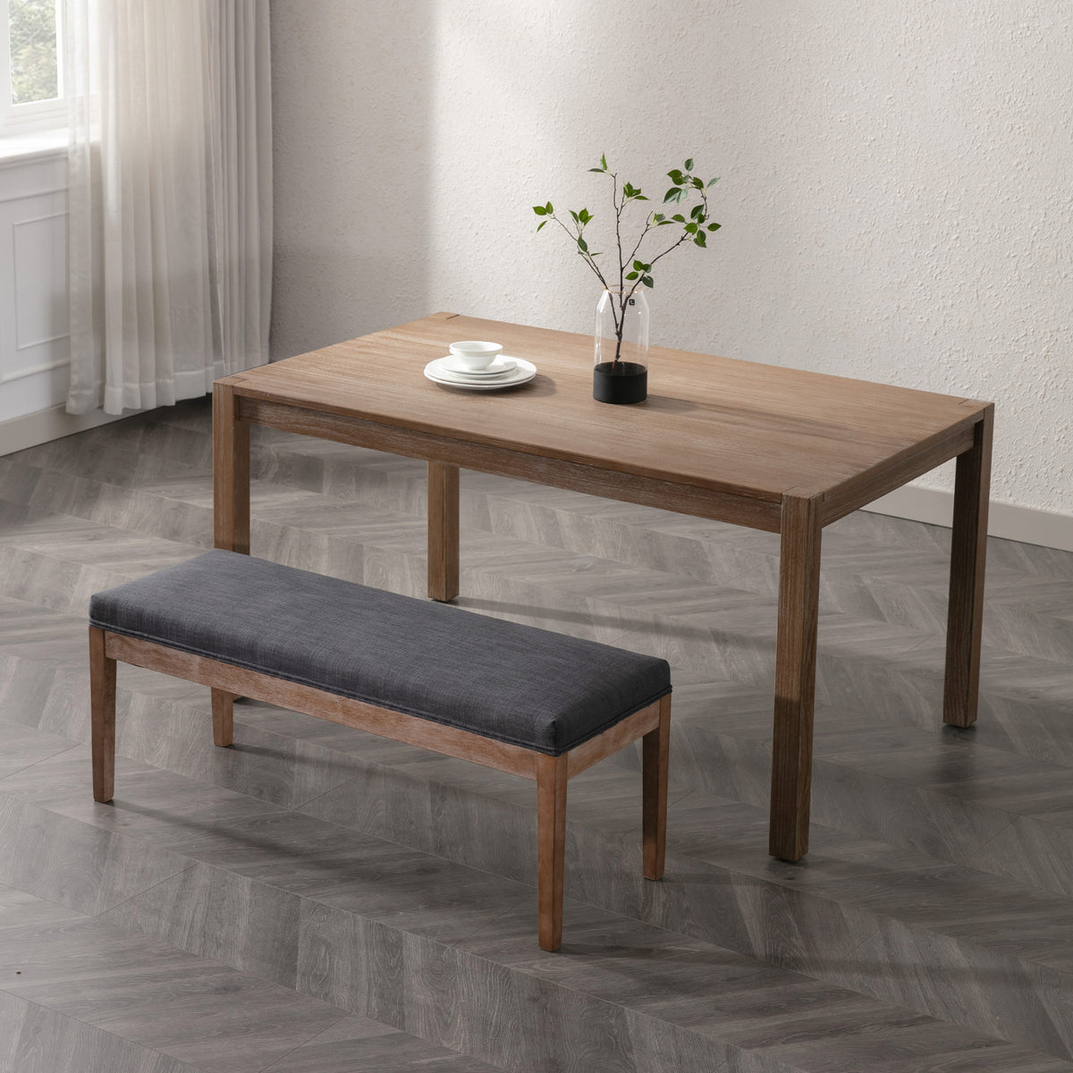 Lane Upholstered Dining Bench