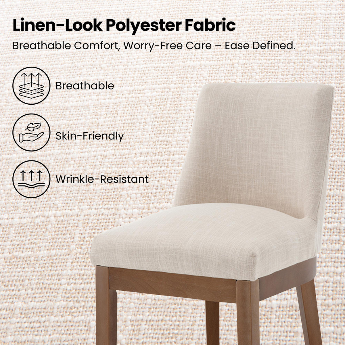 Milla Upholstered Dining Chairs (Set of 2)