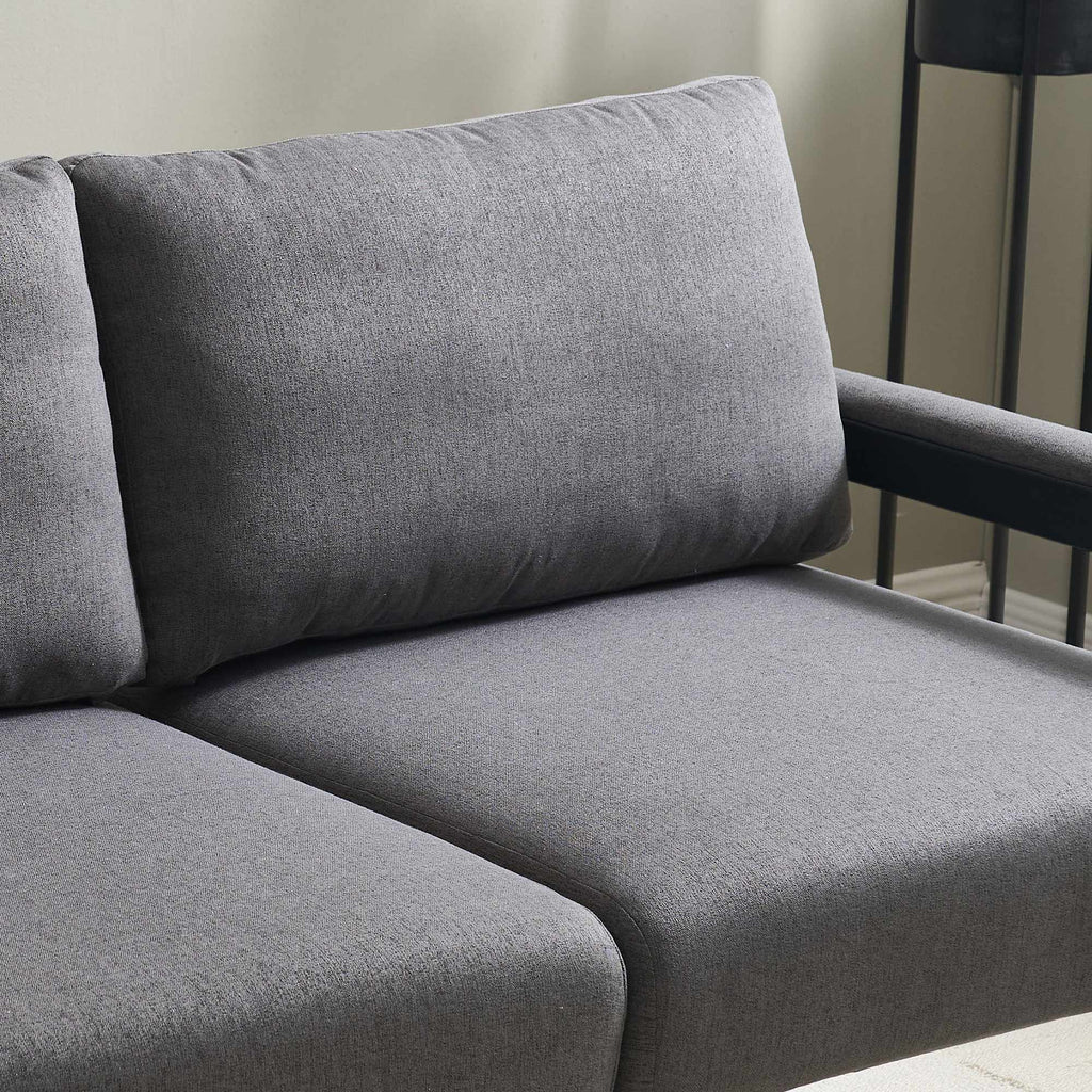 William Mid-Century Modern Loveseat