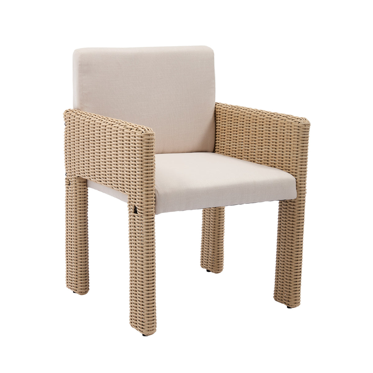 Relen Rattan Dining Set For 6 People