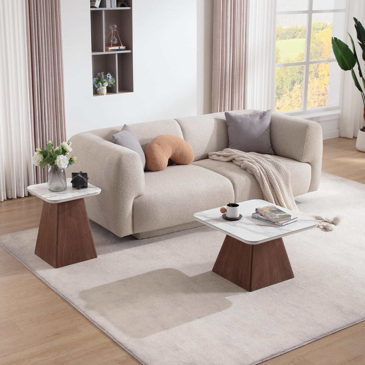 Miller Nesting Coffee Table Set