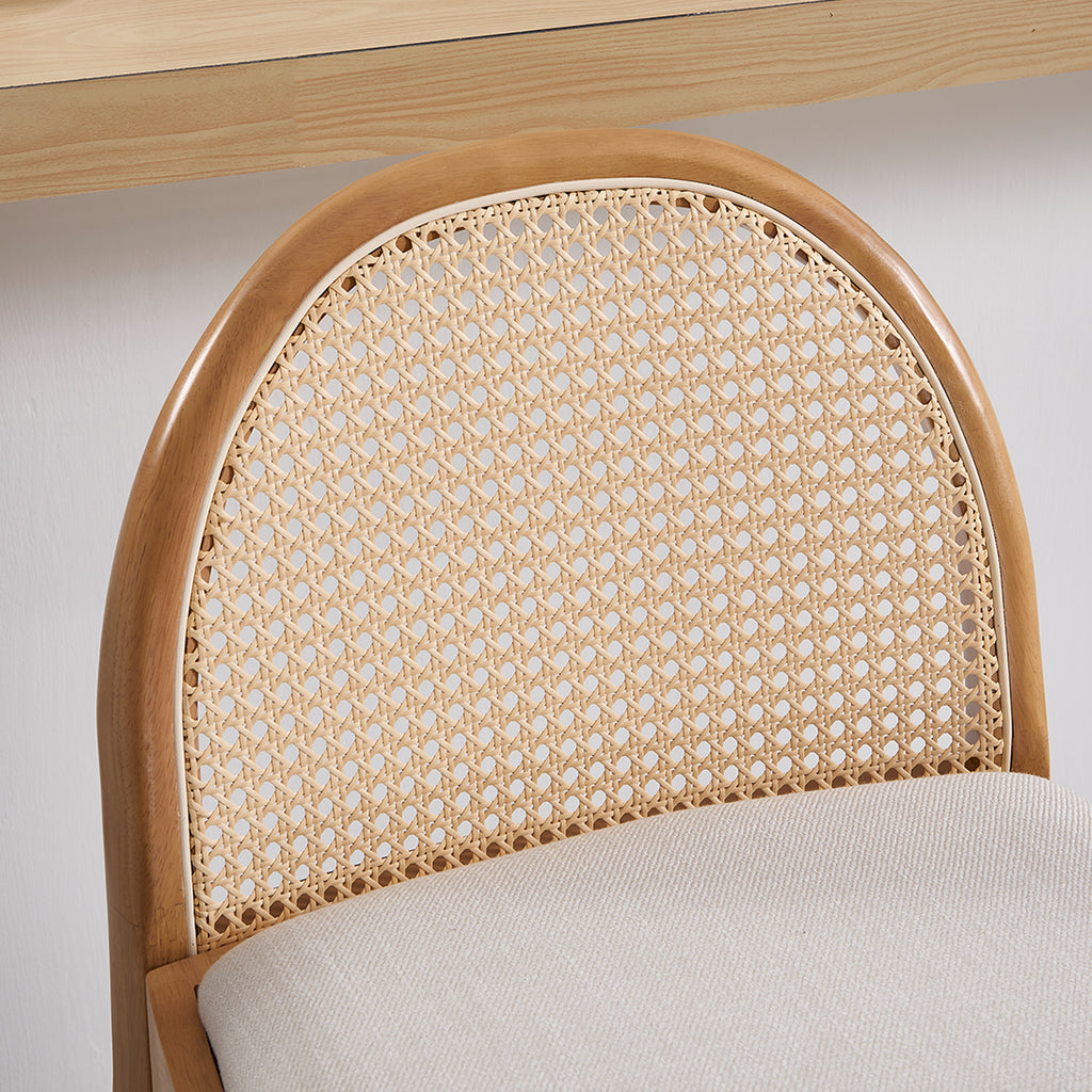 Luna Rattan Bar Stools (Set of 4)