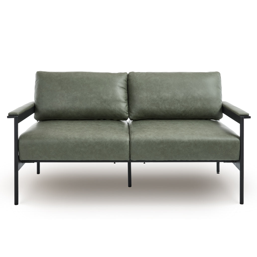 William Mid-Century Modern Loveseat