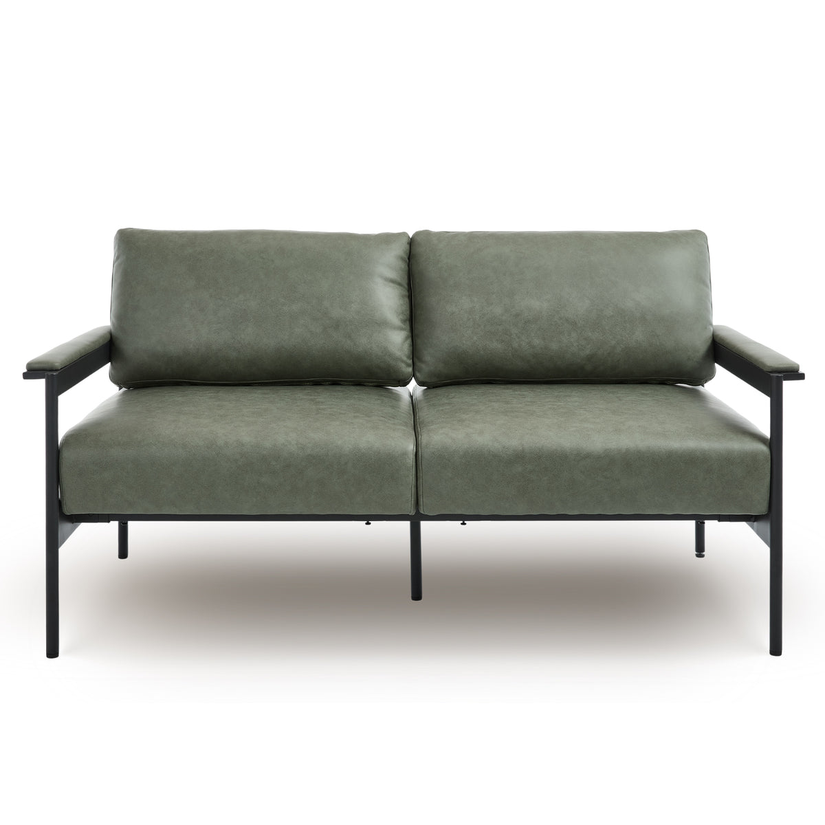 William Mid-Century Modern Loveseat