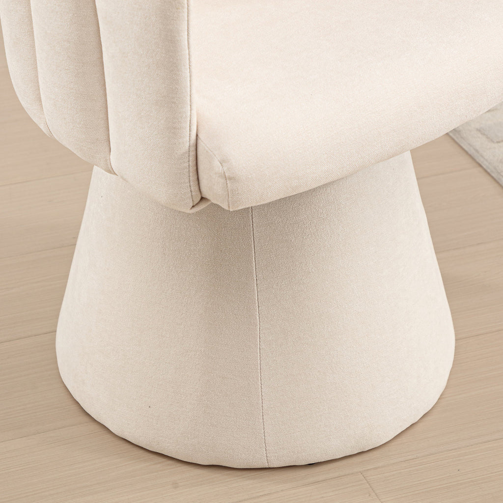 Winnie Chenille Swivel Chair