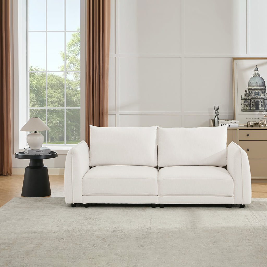 Leen Sectional Sofa - Modern White Sofa
