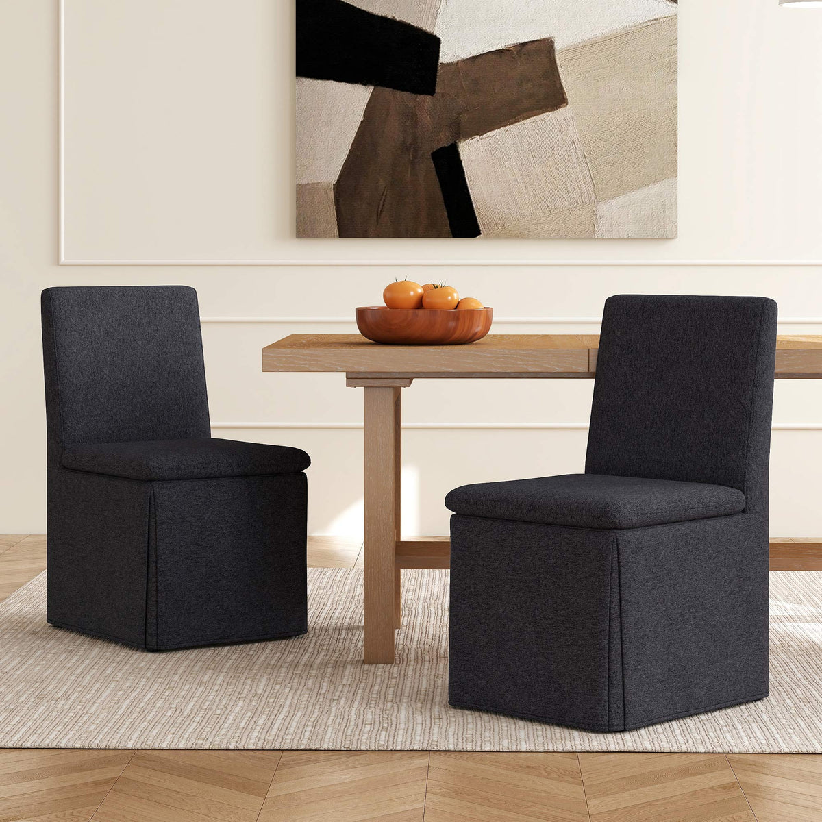 Kevin Washable Dining Chair (Set of 2)