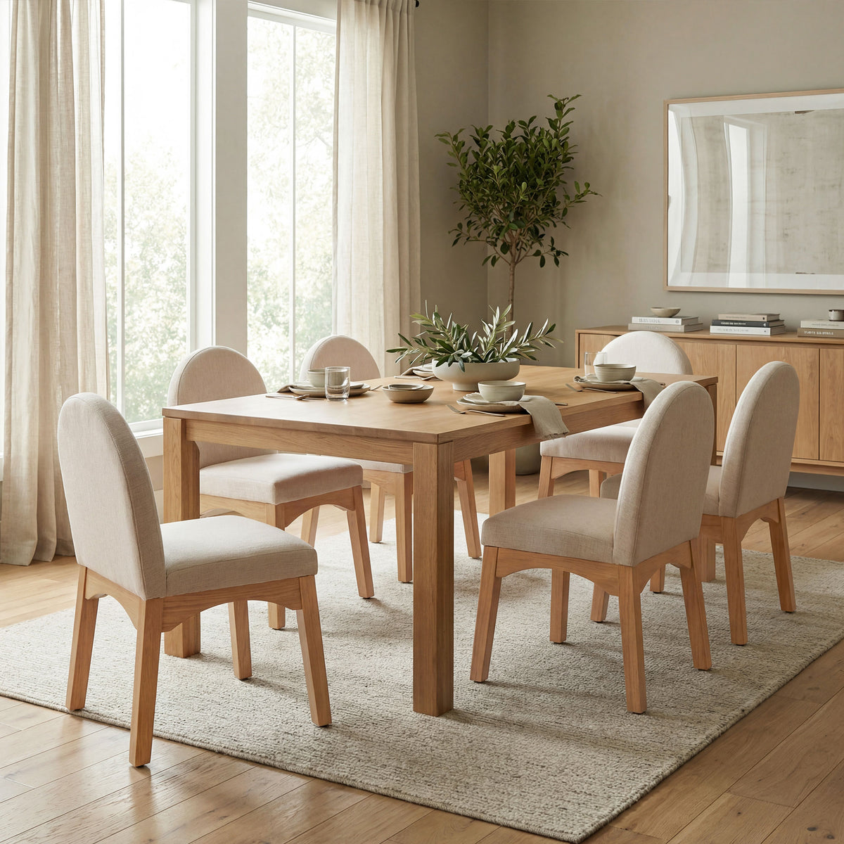 Nora Arched Dining Chairs (Set of 2)