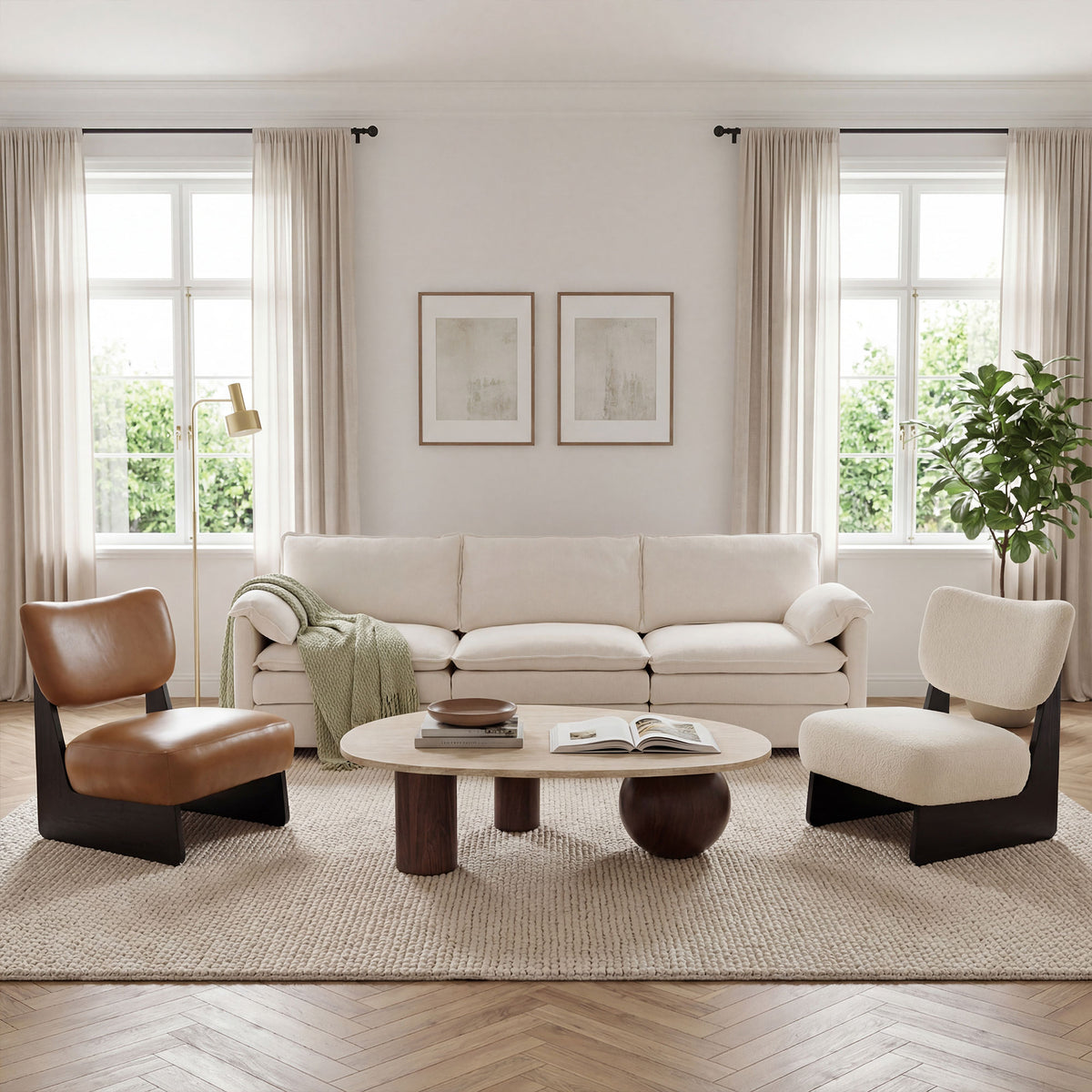 Tucker Upholstered Accent Chair