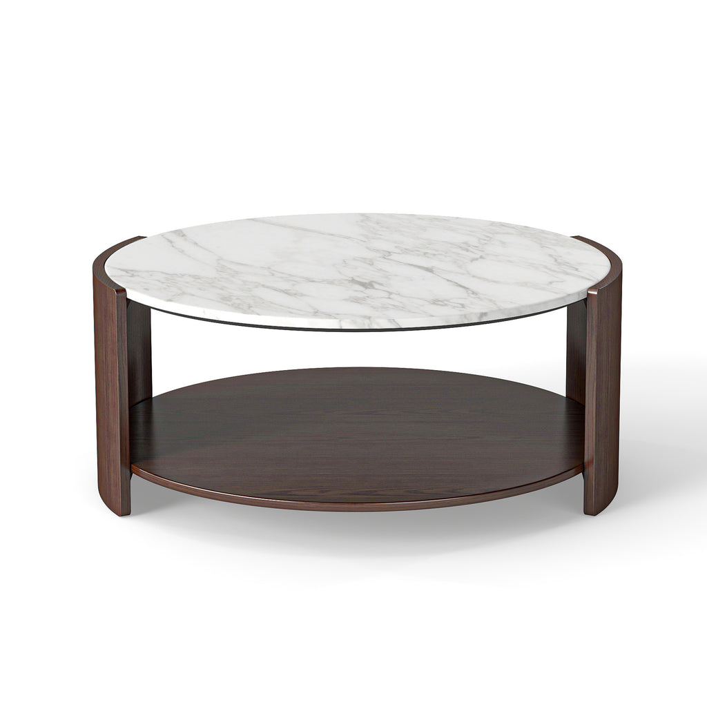 Gia Cultured Marble Coffee Table