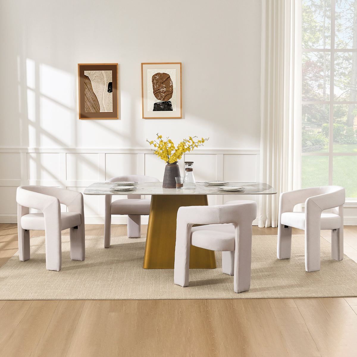 Dani Modern Upholstered Dining Chair