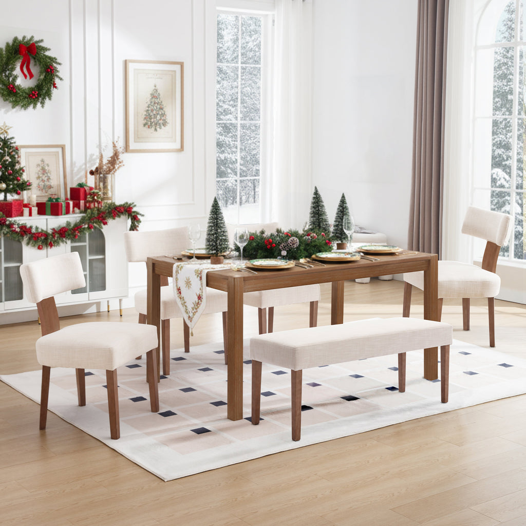 Payson Modern Upholstered Dining Chairs (Set of 2)