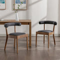 Taylor Modern Rustic Dining Chairs (Set of 2)