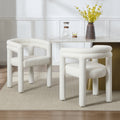 Lara Dining Chair Upholstered Armchair with Back