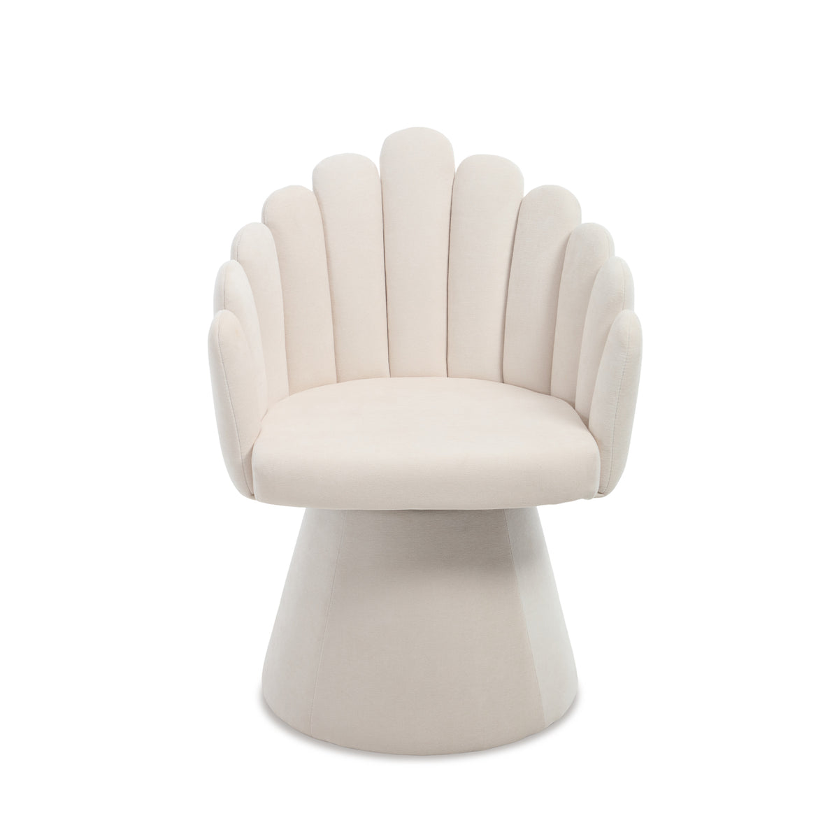 Winnie Chenille Swivel Chair