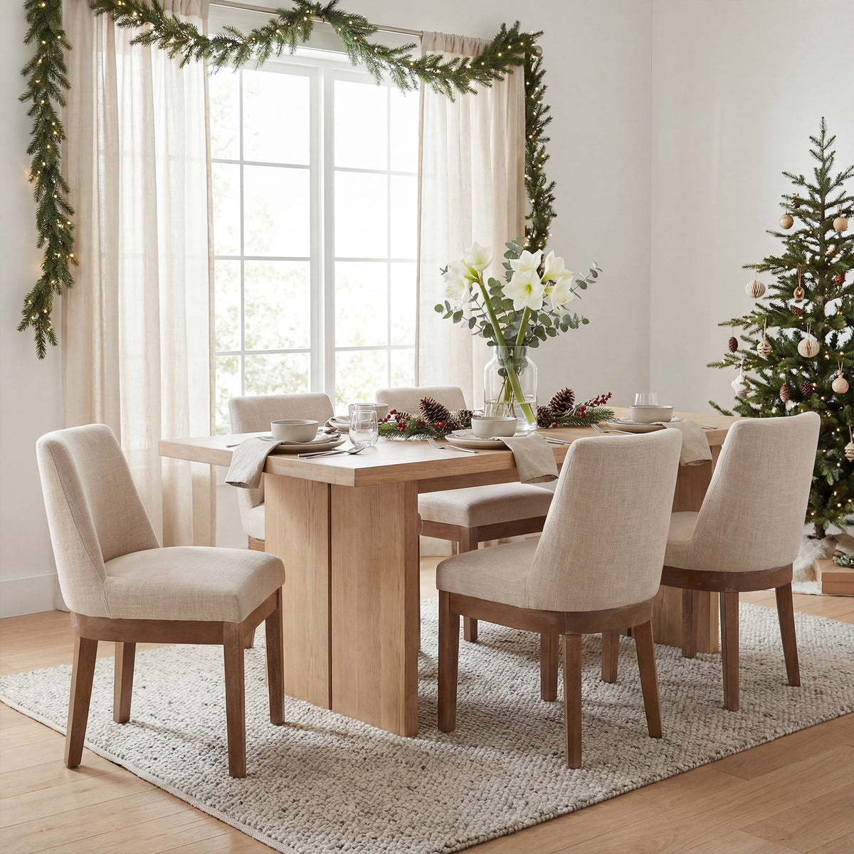 Milla Upholstered Dining Chairs (Set of 2)