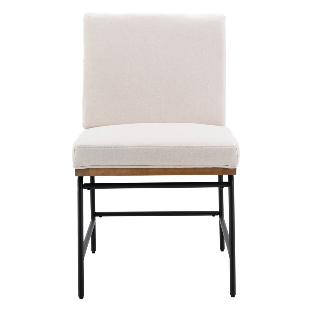 Ramsey Modern Industrial Dining Chairs (Set of 2)