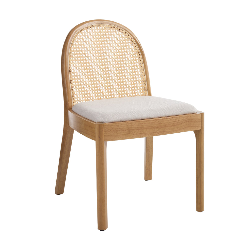 Luna Rattan Dining Chairs (Set of 2)