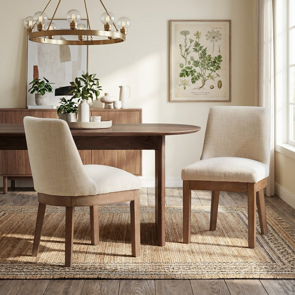 Milla Upholstered Dining Chairs (Set of 4)