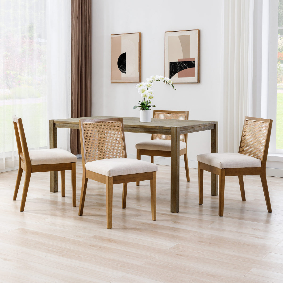 Kristen Upholstered Dining Chairs (Set of 2)