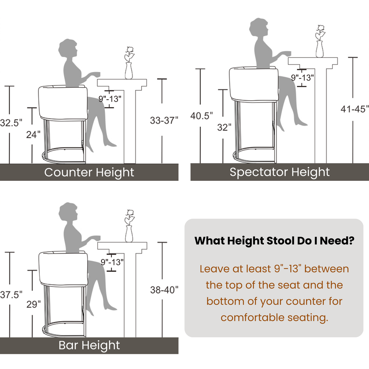 Vintle Bar & Counter Stool