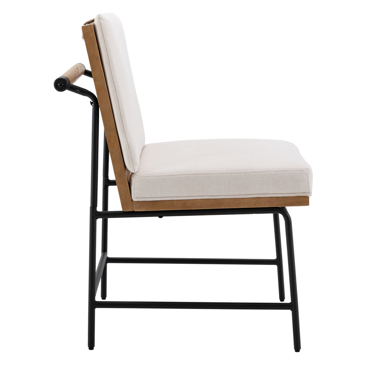 Ramsey Modern Industrial Dining Chairs (Set of 2)