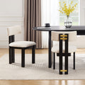 Griid Upholstered Dining Chairs (Set of 2)