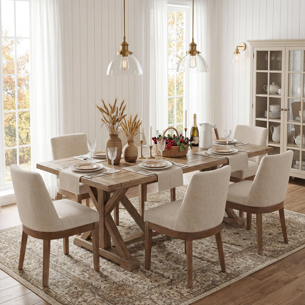 Milla Upholstered Dining Chairs (Set of 2)