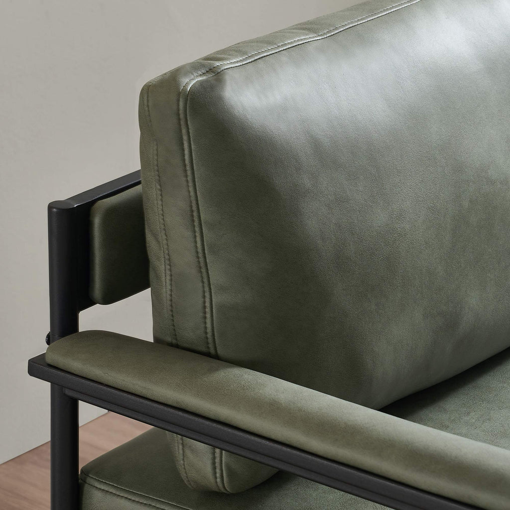 William Mid-Century Modern Loveseat