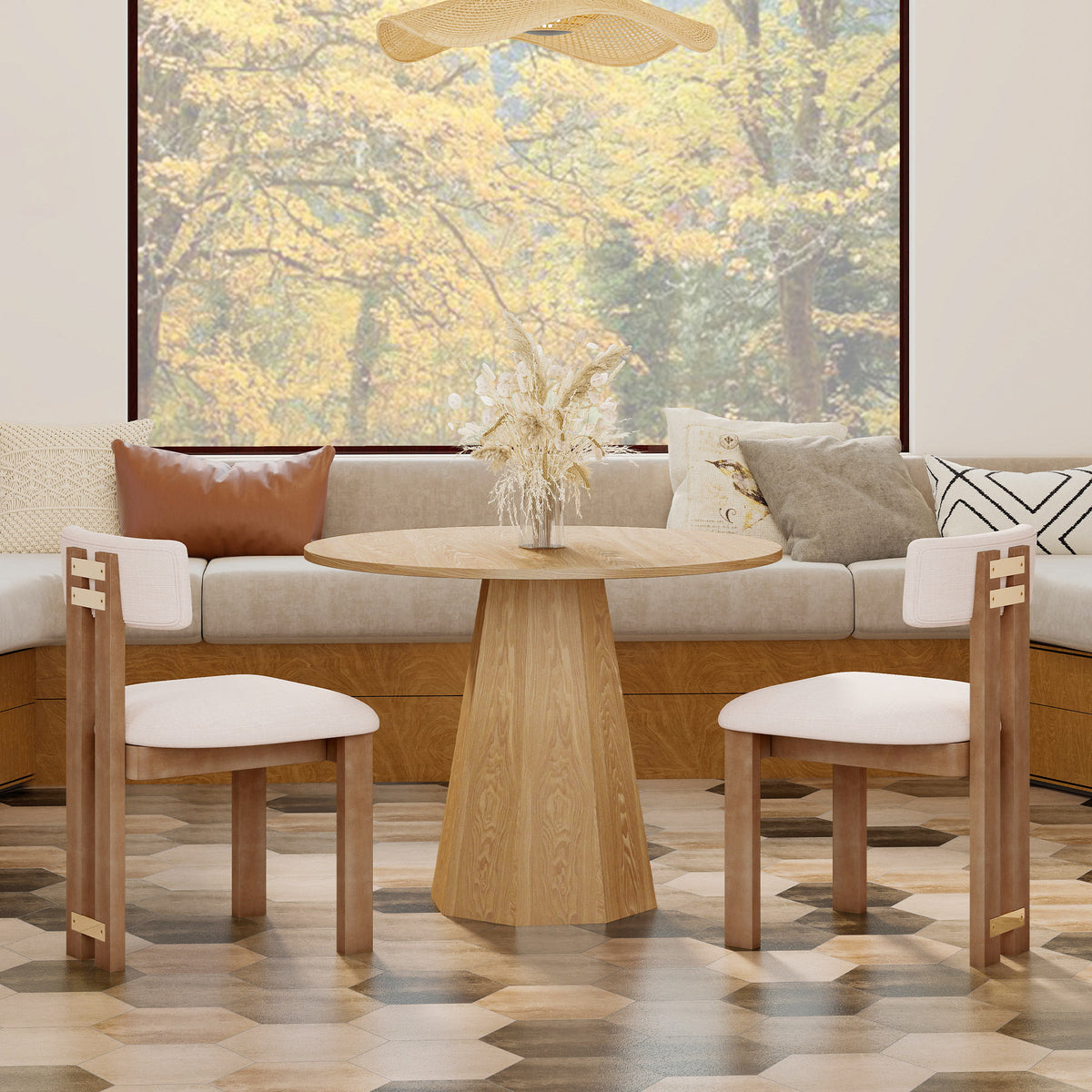 Clark Round Dining Table