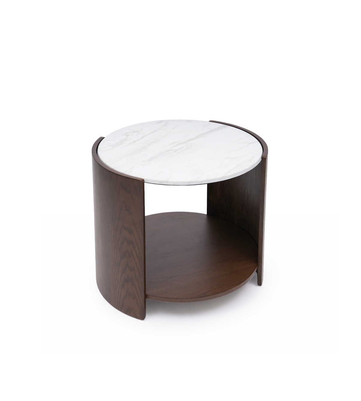 Gia Cultured Marble Side Table