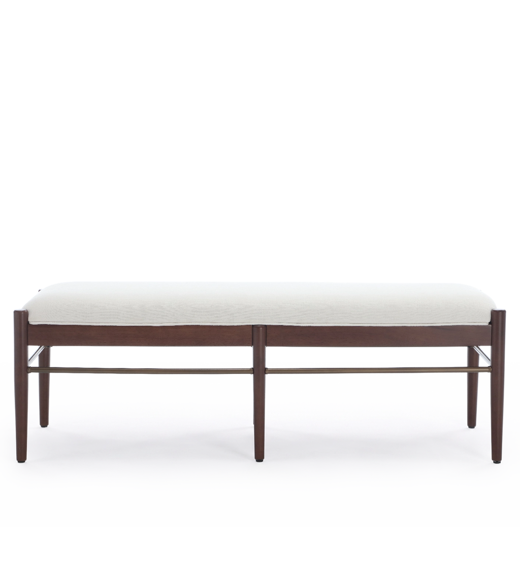 Ashby Mid-Century Modern Bench