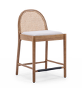 Luna Rattan Bar Stools (Set of 2)