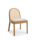 Luna Rattan Dining Chairs (Set of 4)