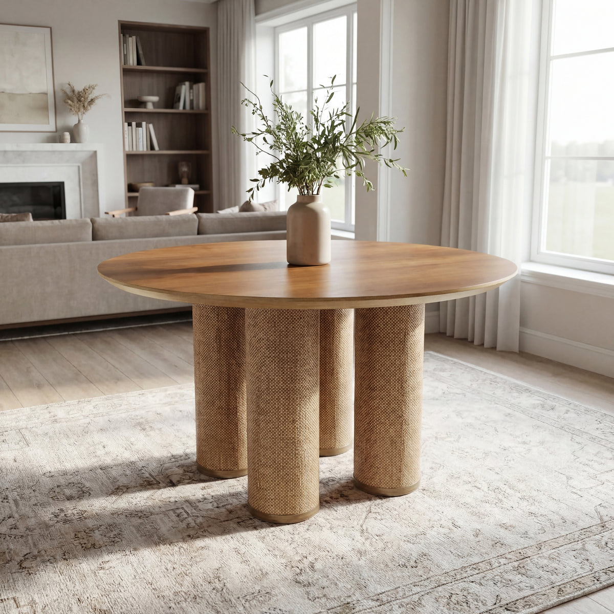 Drift 47.5" Round Dining Table