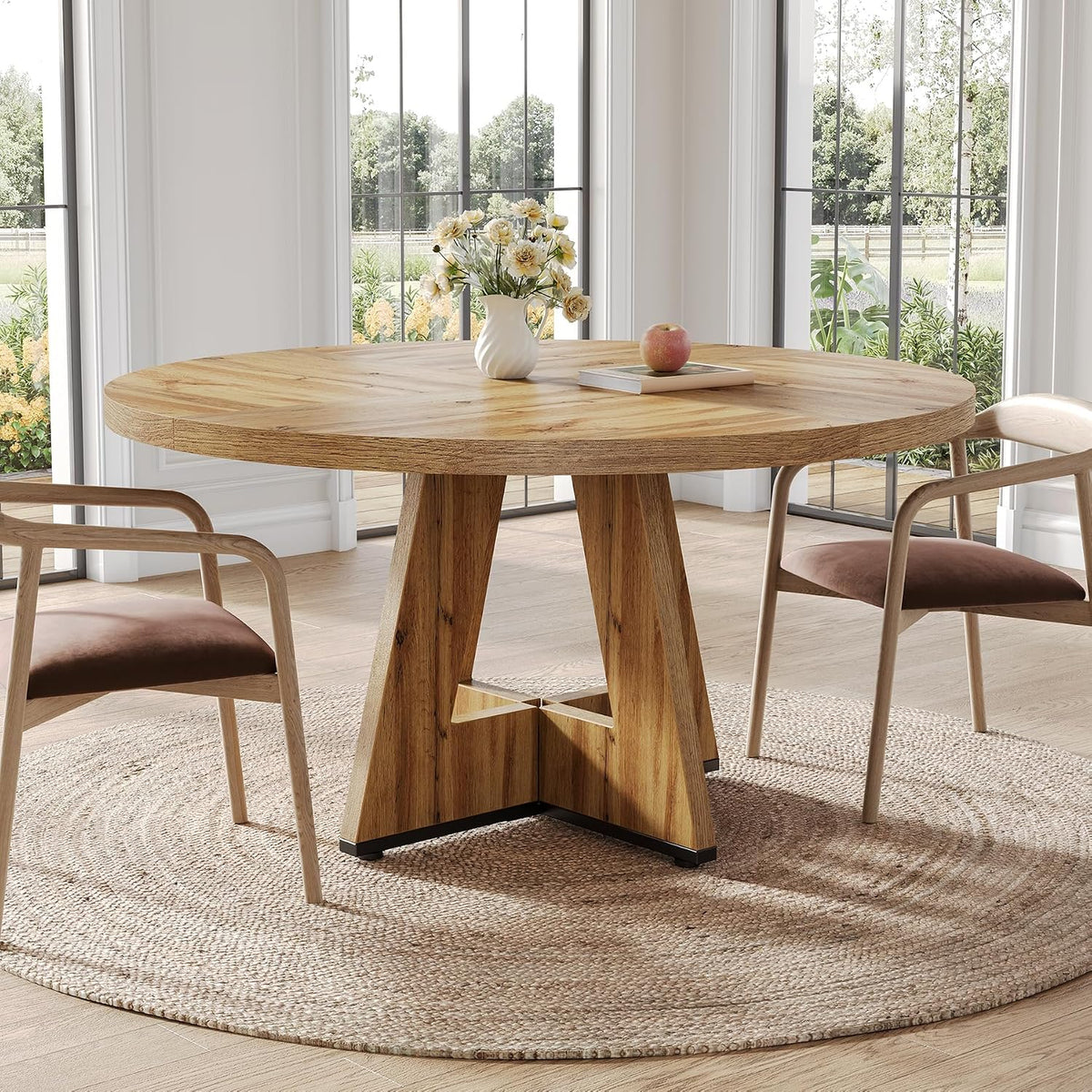 Fabi 47" Round Dining Table